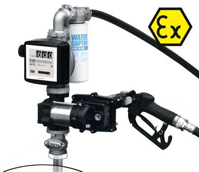 FR311VELMN 230V Pumpe mit Zählwerk für Benzin und Diesel, ATEX Zulassung,  max. 110l/min