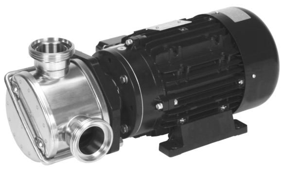 NIROSTAR 2000-E with motor, directly flanged