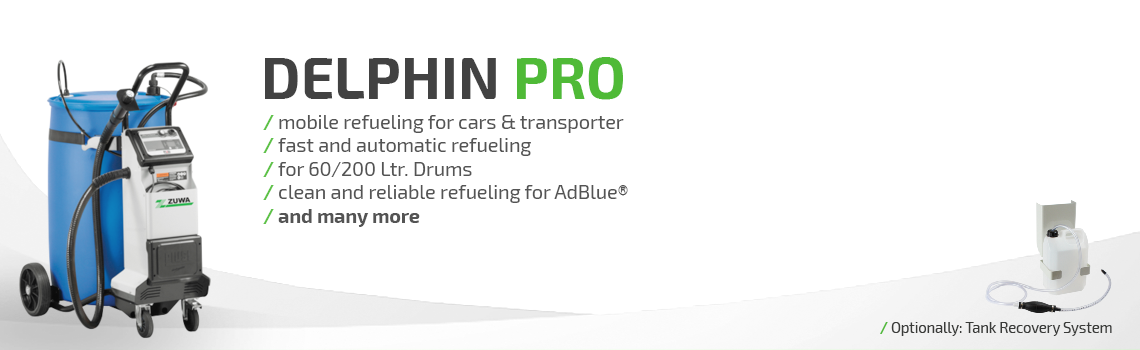 DELPHIN PRO for car refueling