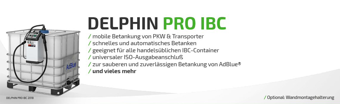 DELPHIN PRO für PKW Betankung