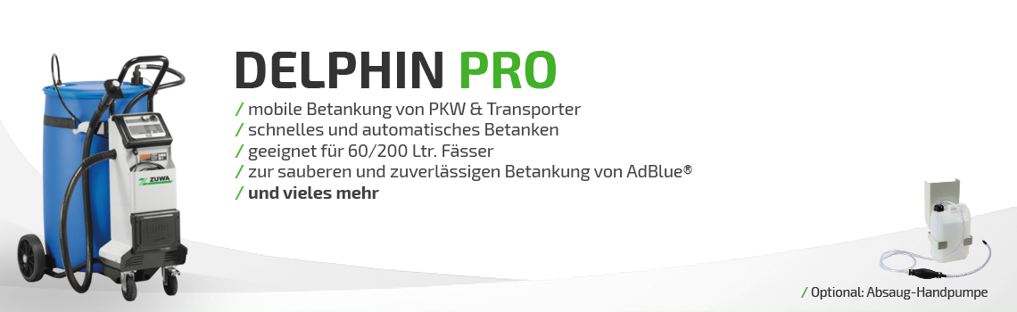 DELPHIN PRO für PKW Betankung