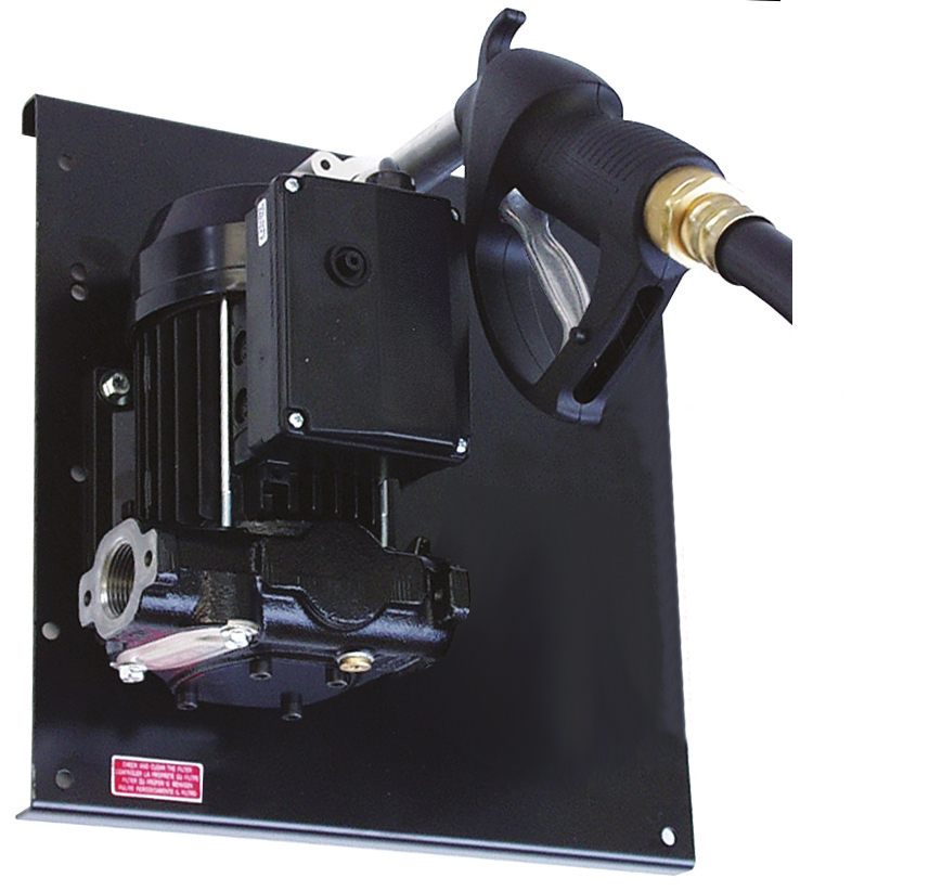 für Diesel/Biodiesel, auf Platte, mit Saugschlauch