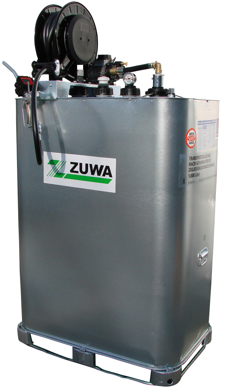 für Frischöl, ZP mit Zählwerk, Schlauchtrommel