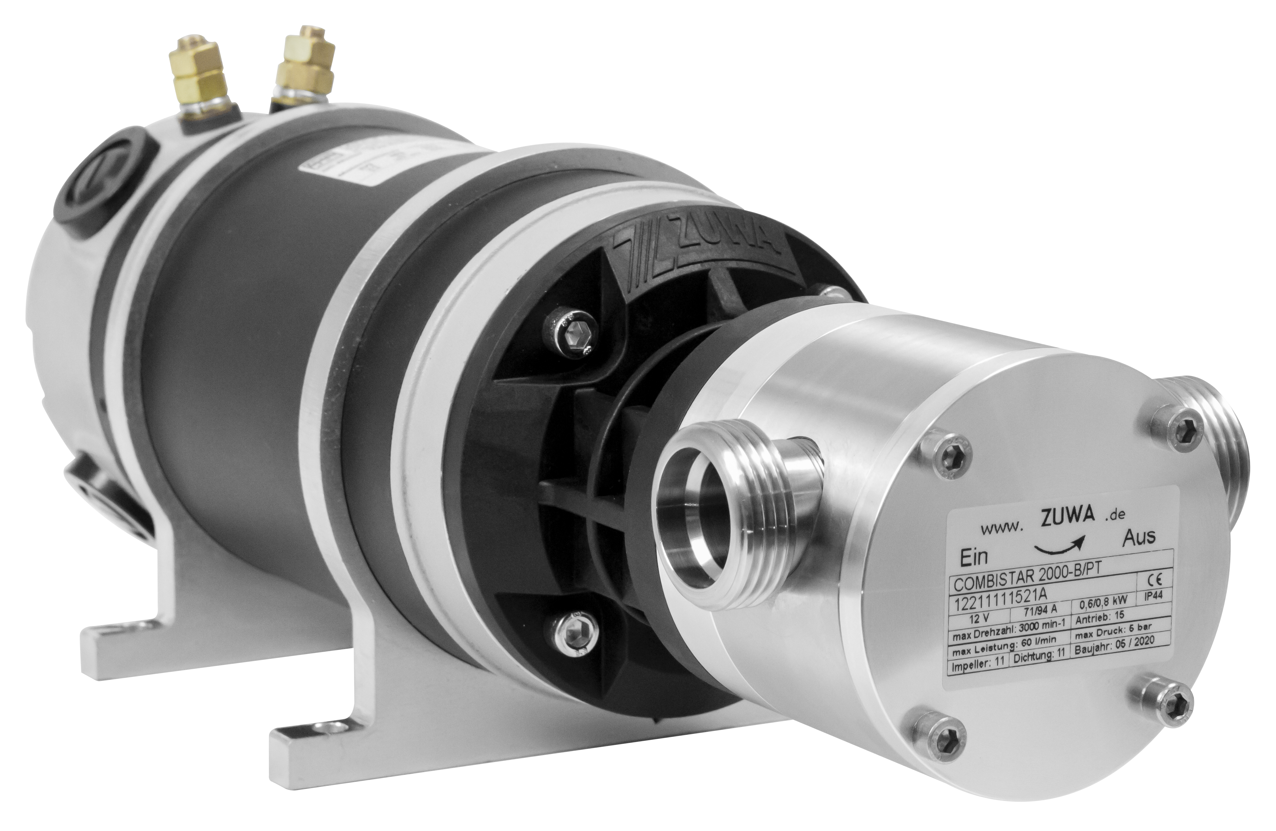 Impellerpump with DC motor KEB