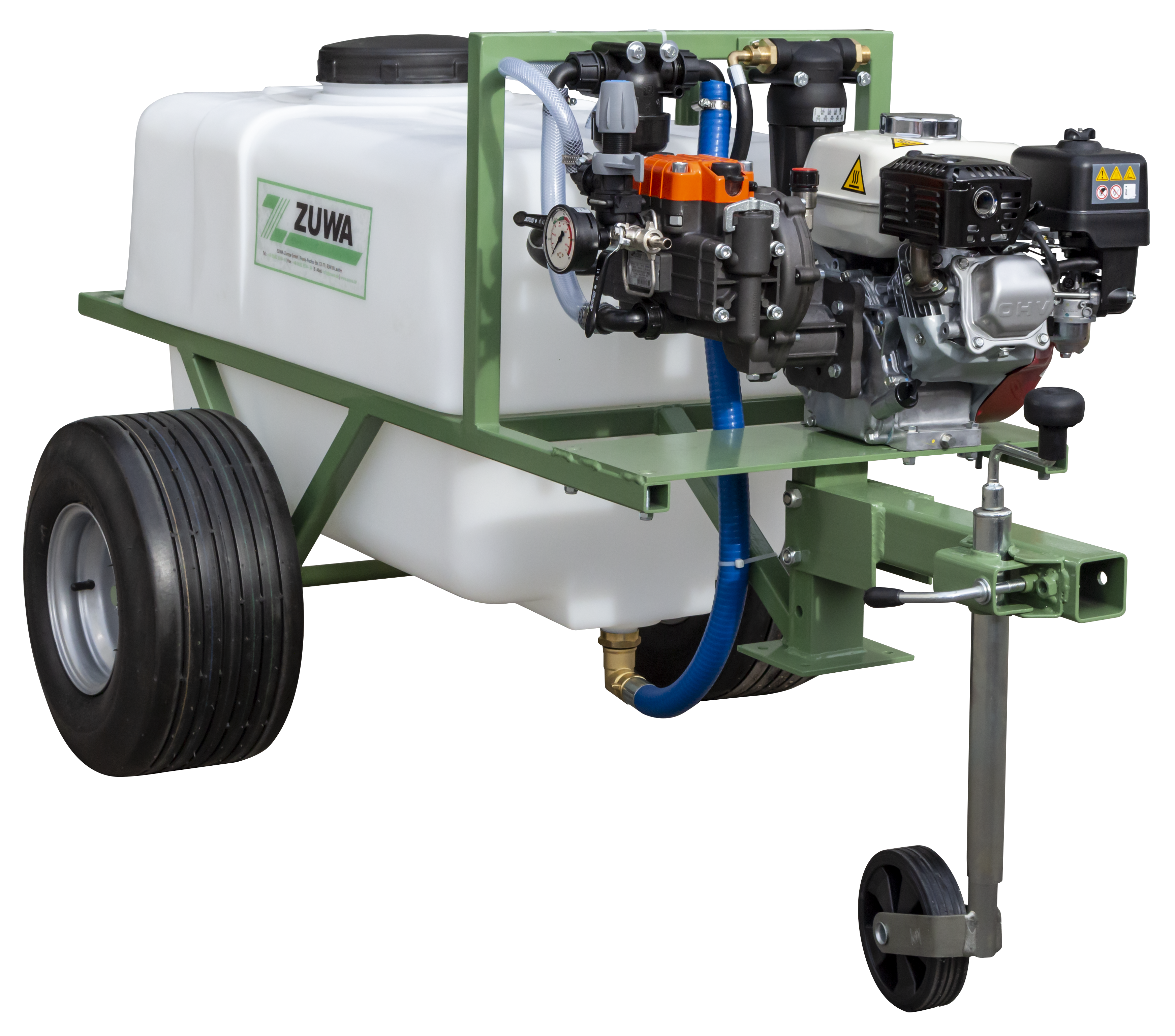 m. Pumpe MP 30, 4-takt-Motor Honda, m. Breitreifen