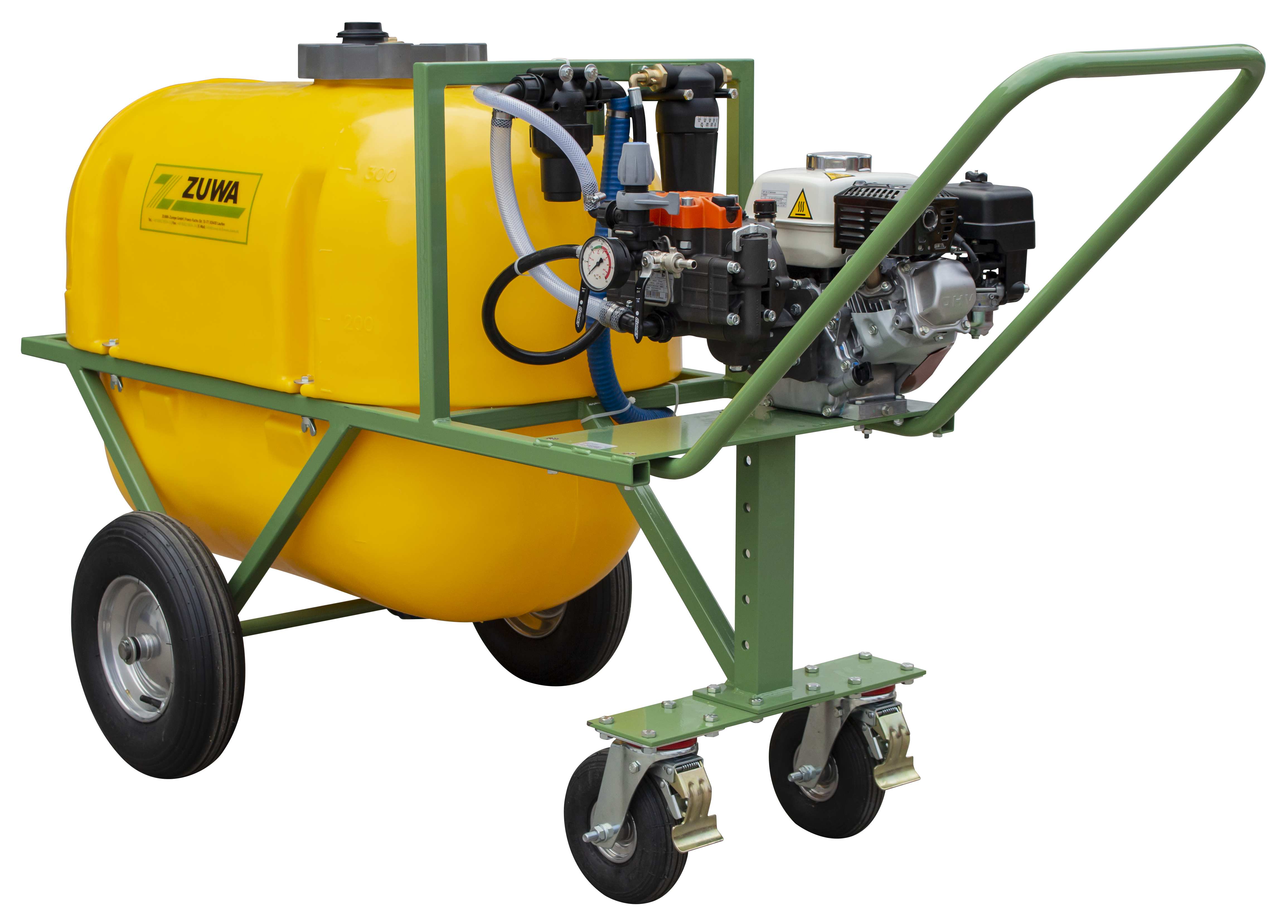 mit Pumpe MP 30 und 4-takt-Motor