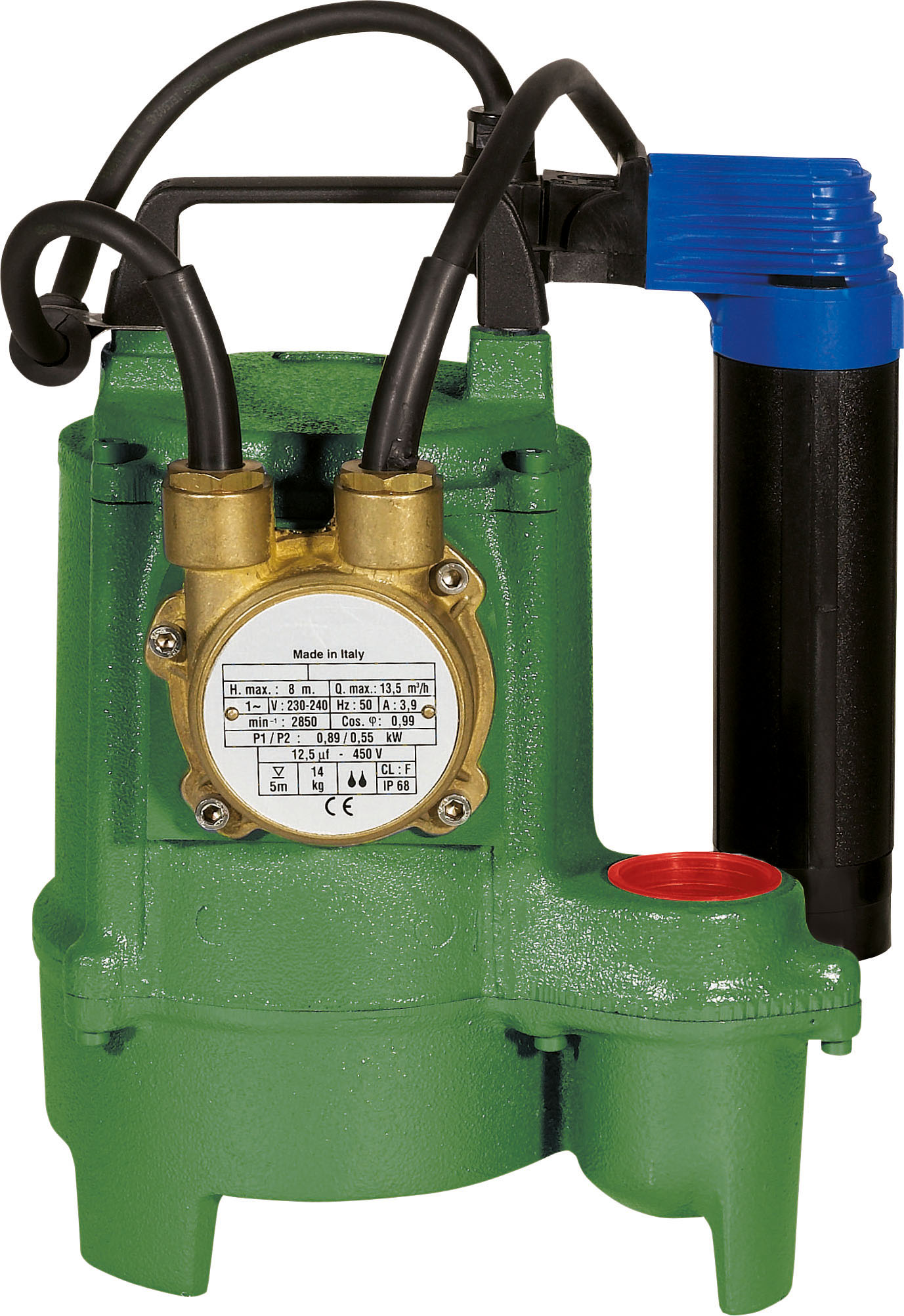 Tauchpumpe m. fixiertem Niveauregler