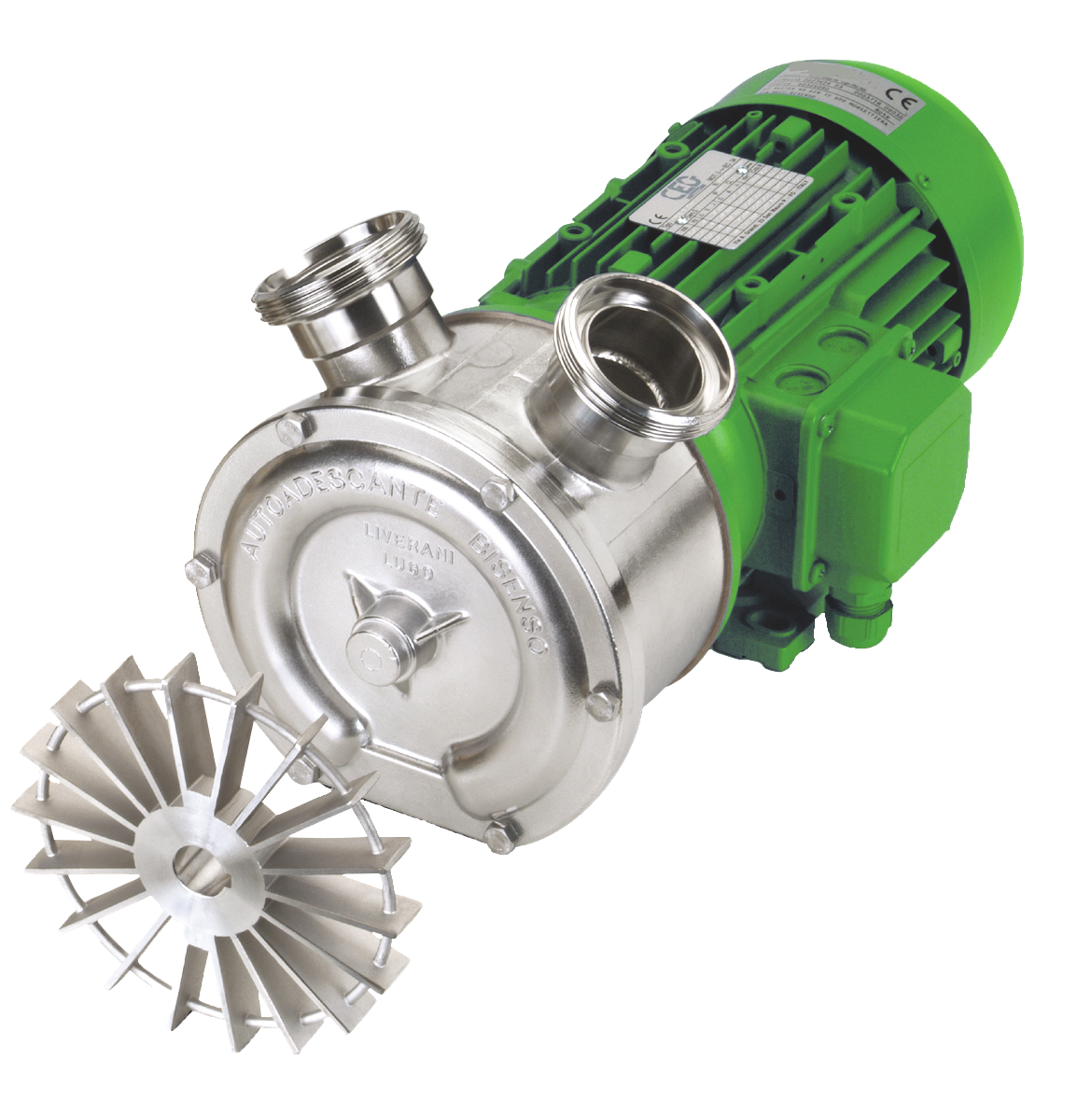 Side Channel Centrifugal Pump Stainless Steel , Co