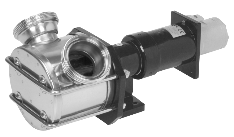 Impellerpumpe mit Hydraulikmotor