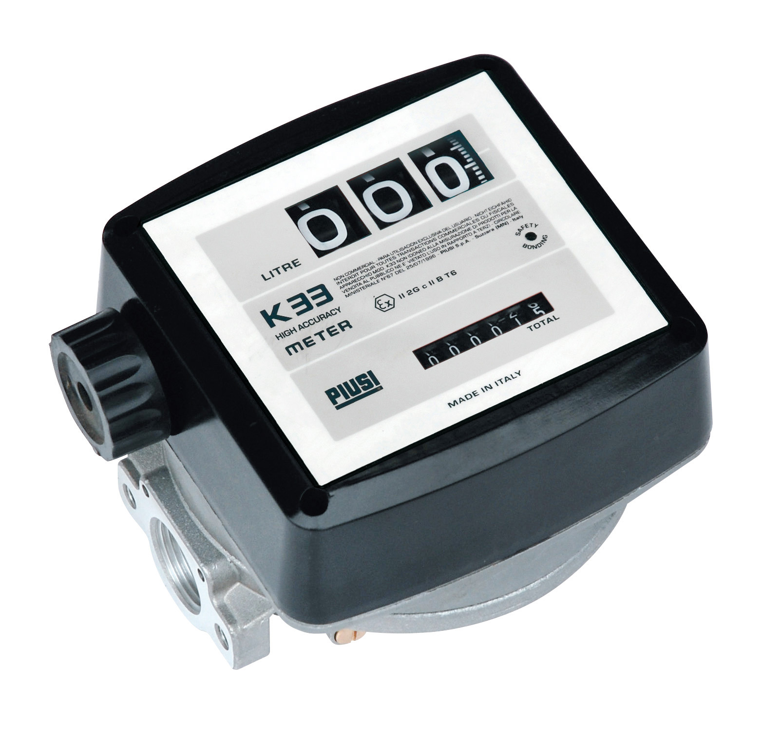 Durchflussbereich 20-120 l/min, Version D