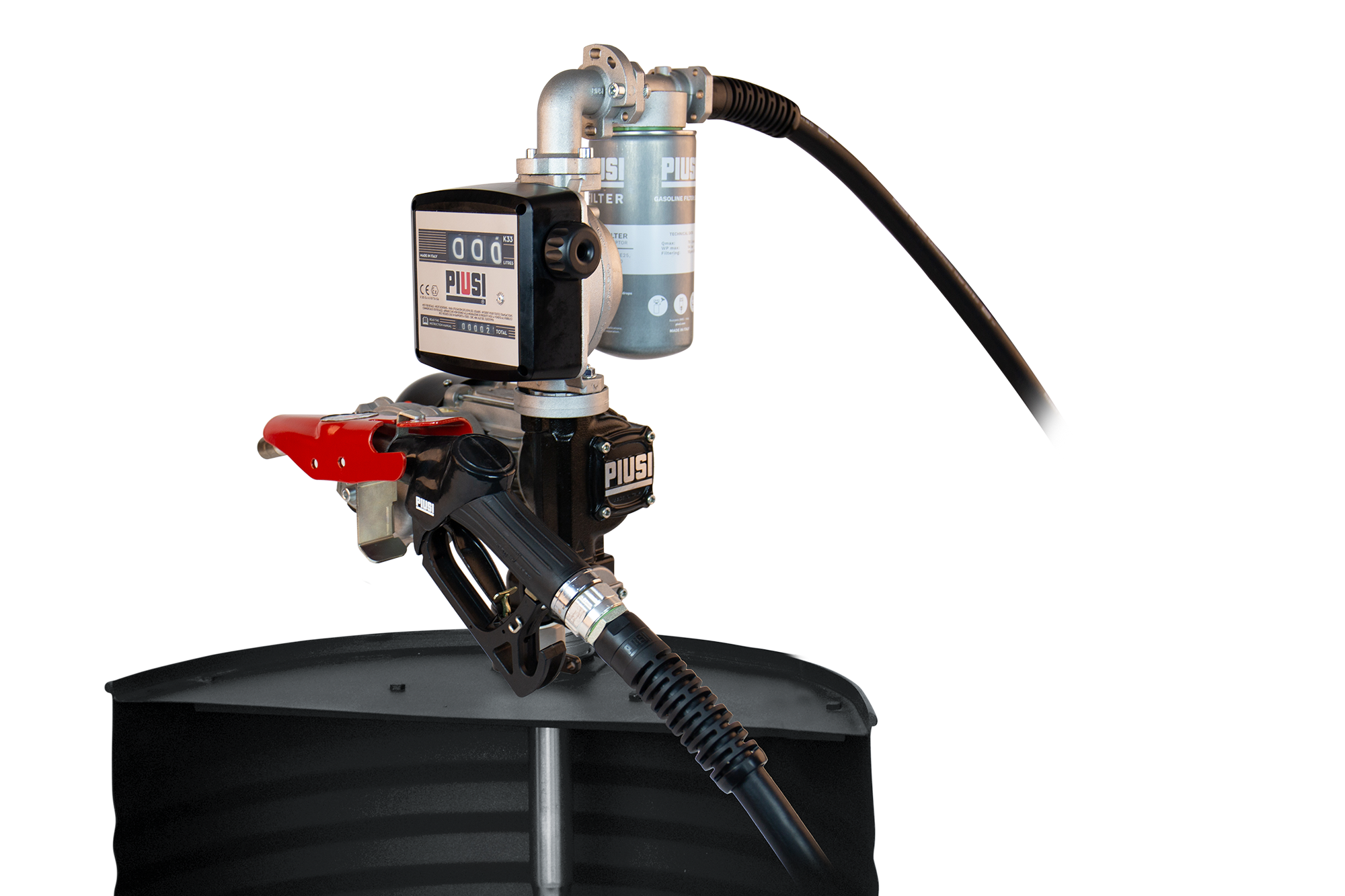 für Benzin, Kerosin, Diesel, HVO/XTL