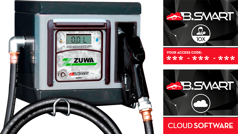 für Diesel, incl.10 Fahrerlizenzen und Software